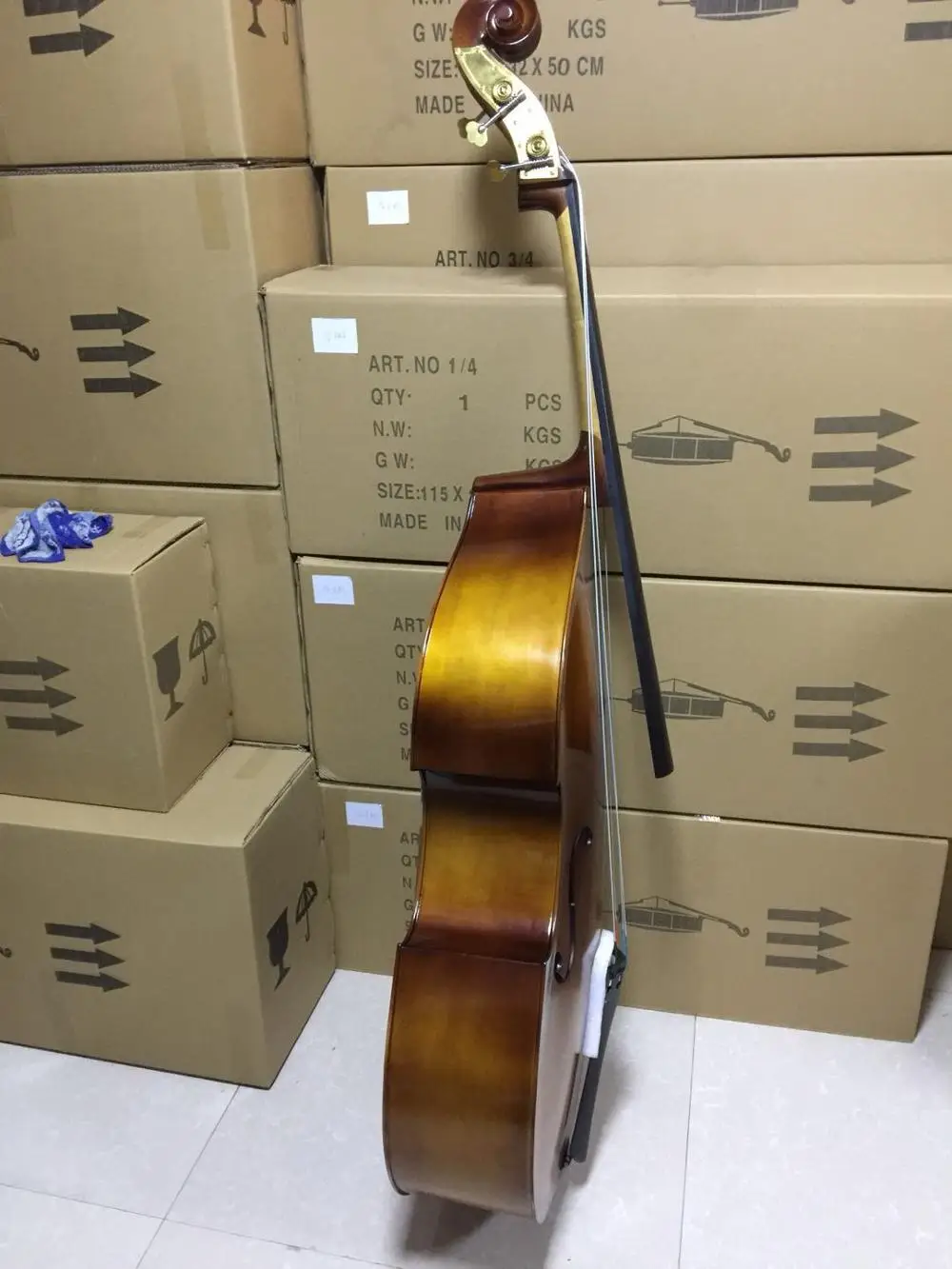 factory price of  basswood contrabass/double bass  made  in china