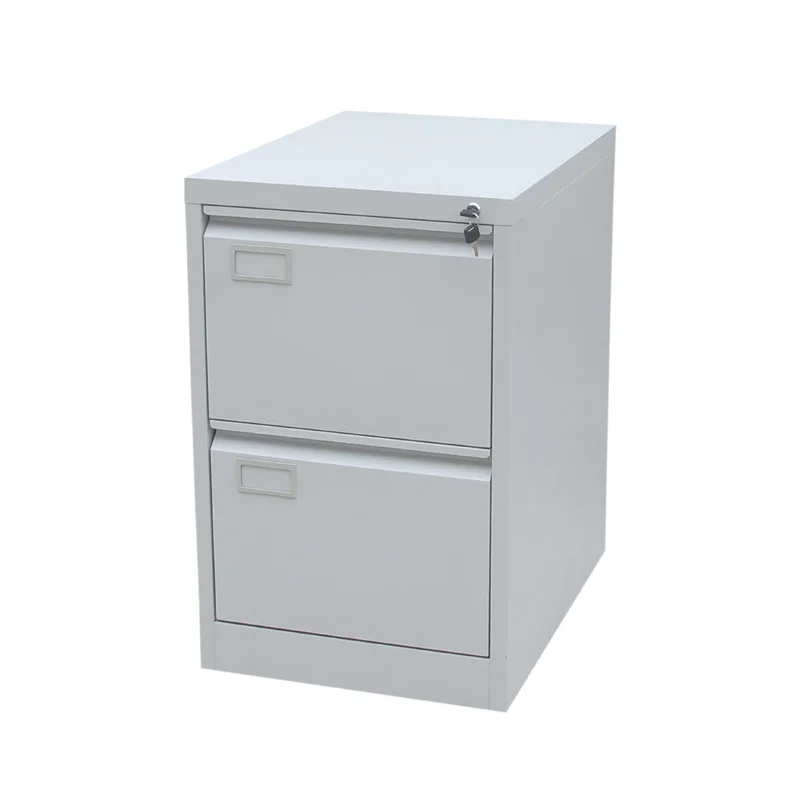 Central Lock Anti-tilt Godrej 2 Drawer Steel File Cabinet 2 Tier Vertical Stainless Steel Drawer Cabinet