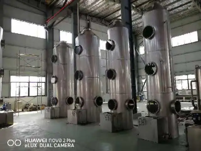 Stainless Steel Material High Temperature Waste Gas Treatment Washing Deodorization Purification Equipment