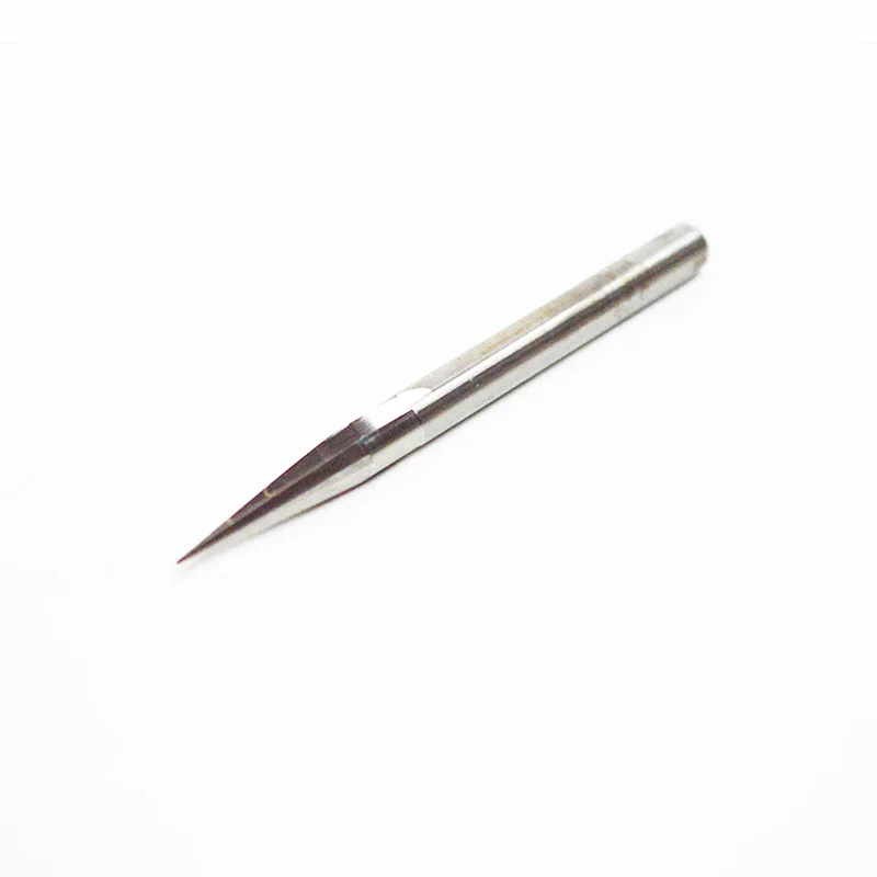 10mm Woodworking engraving machine milling cutter type cutter double-edged straight groove ball-end pointed cutter