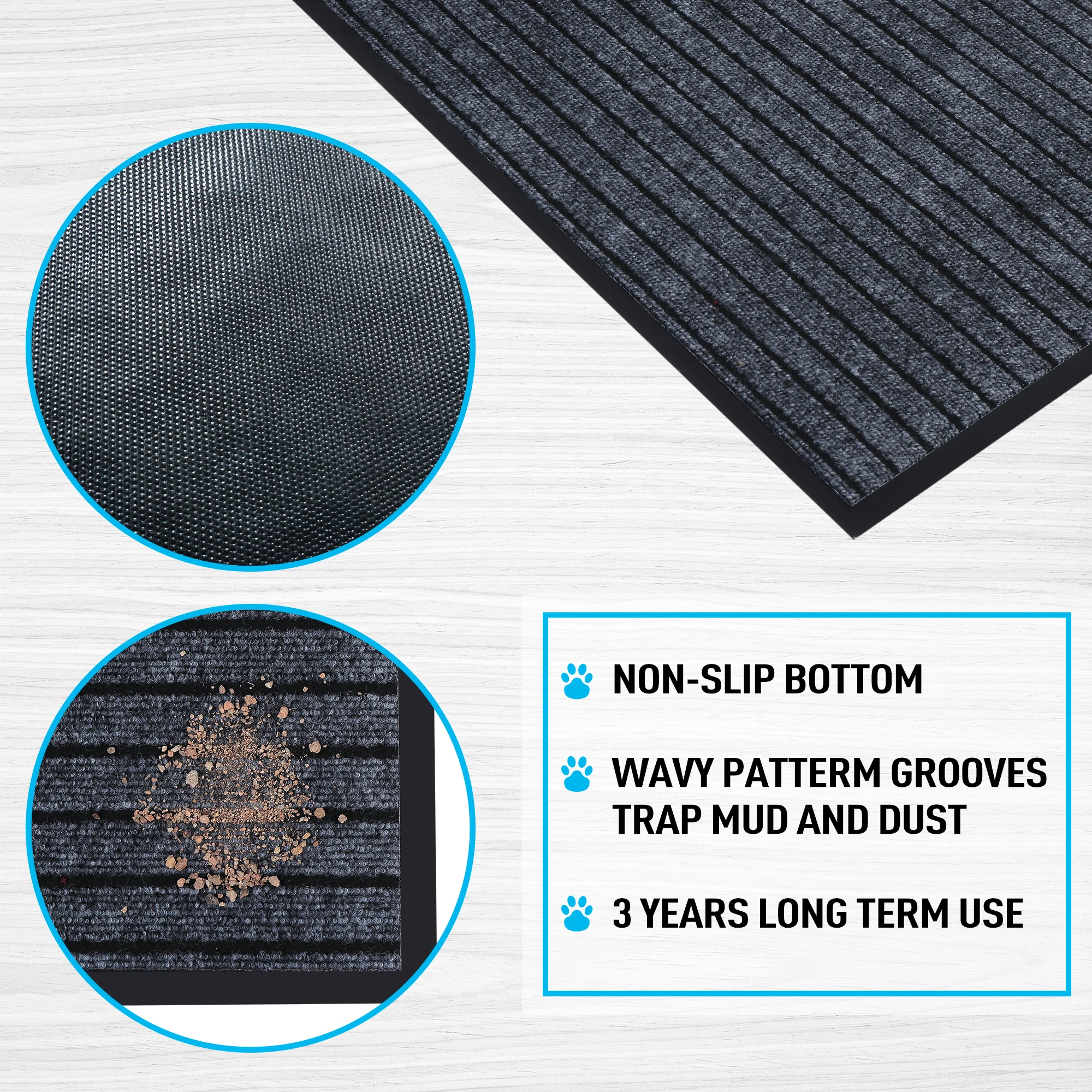 Modern design entrance the carpet commercial entrance door mat