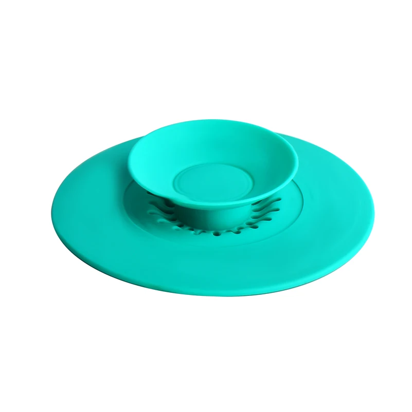 Household Kitchen 100%silicone Durable Silicone Sink Drain Shower Filter Sink plug