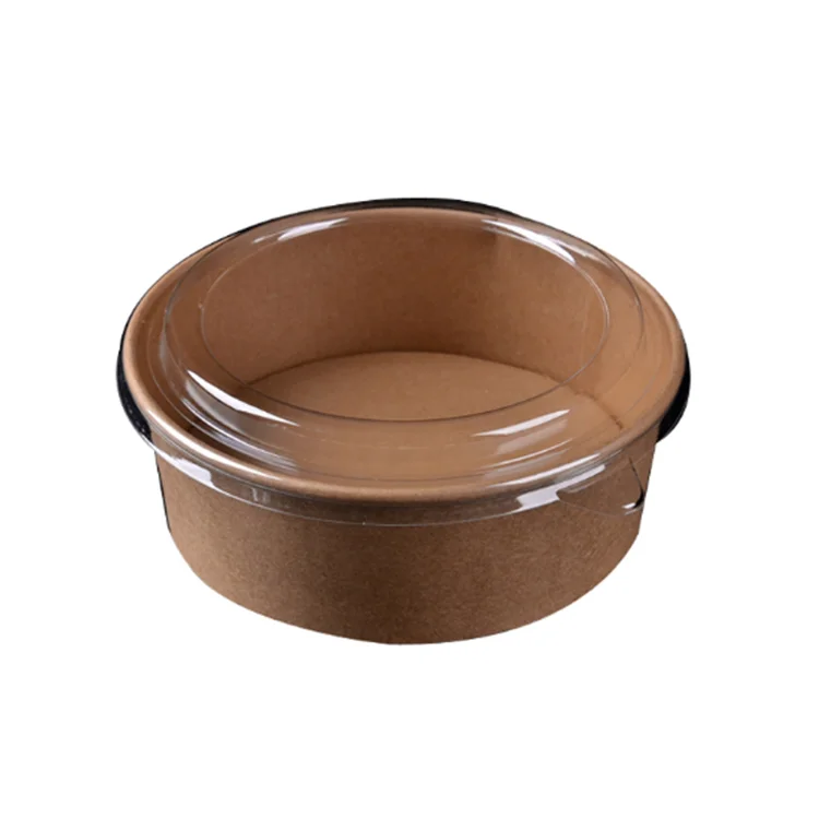 Fashionable take away new style salad paper bowl