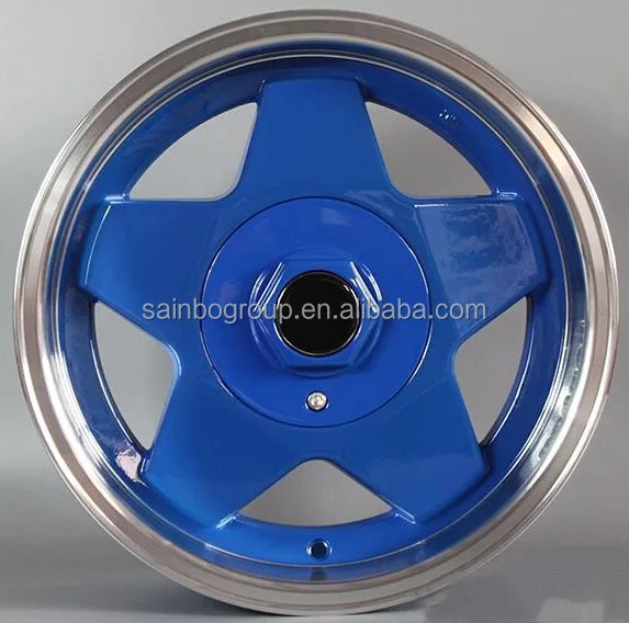 red heart/Love 14 inch 6.0 black alloy wheel for car