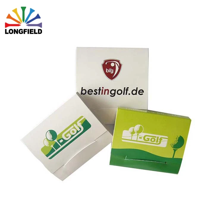 
Golf Tee Gifts Packing-Custom Matchbook,Bamboo Golf Component 