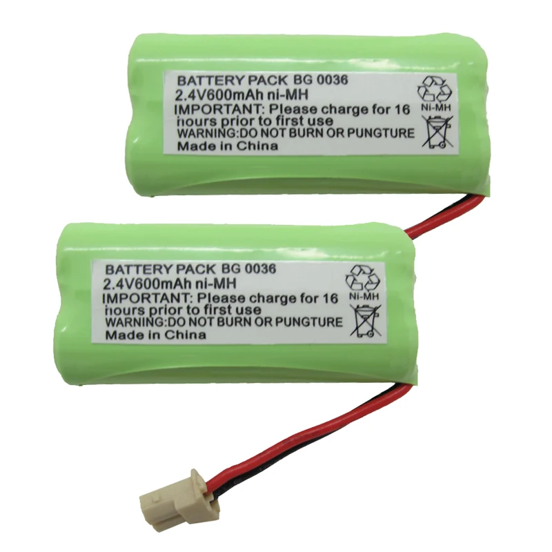  GLE BG-0036 2 4 V 600mAh NIMH AAA аккумуляторная батарея для телефона сделано в