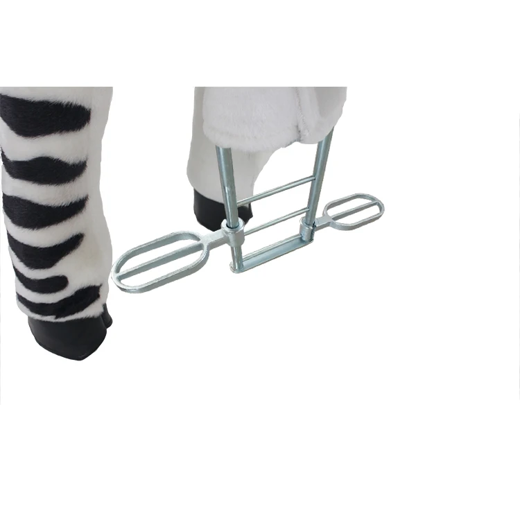 zebra Kids Ride on Toys Horse with Rubber Wheels Little pony