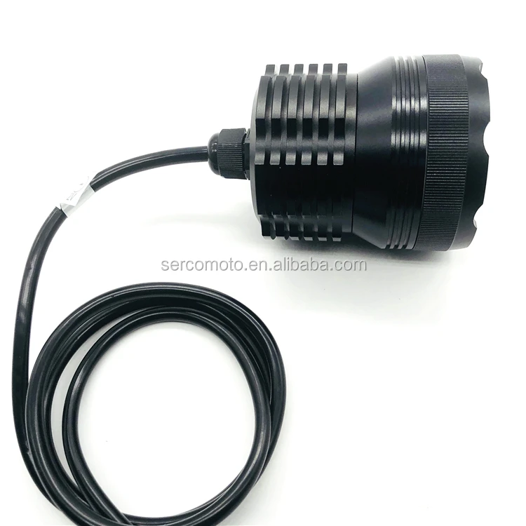 Motorcycle Black Projector Daymaker Hid Led Light Bulb Headlight for big bike