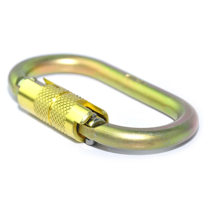 Wholesale Steel safety carabiner locking carabiner