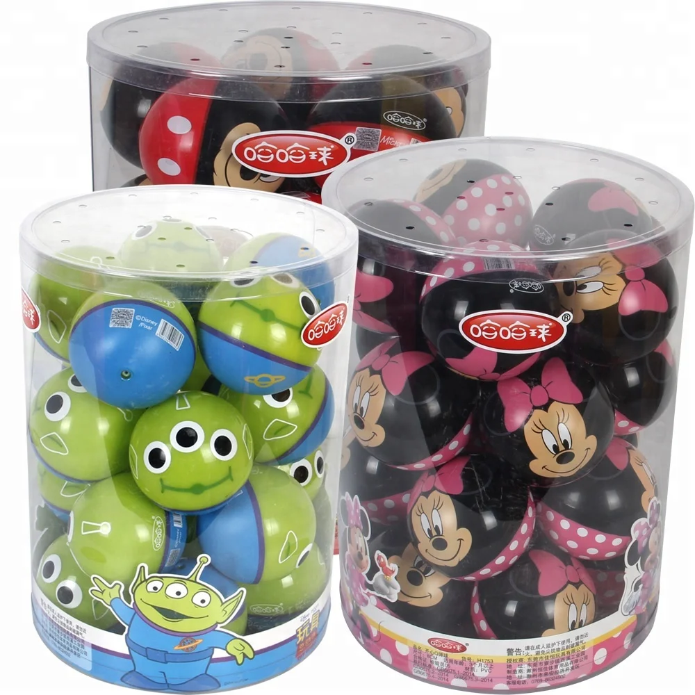 PVC inflatable 80MM colorful play plastic pit ball