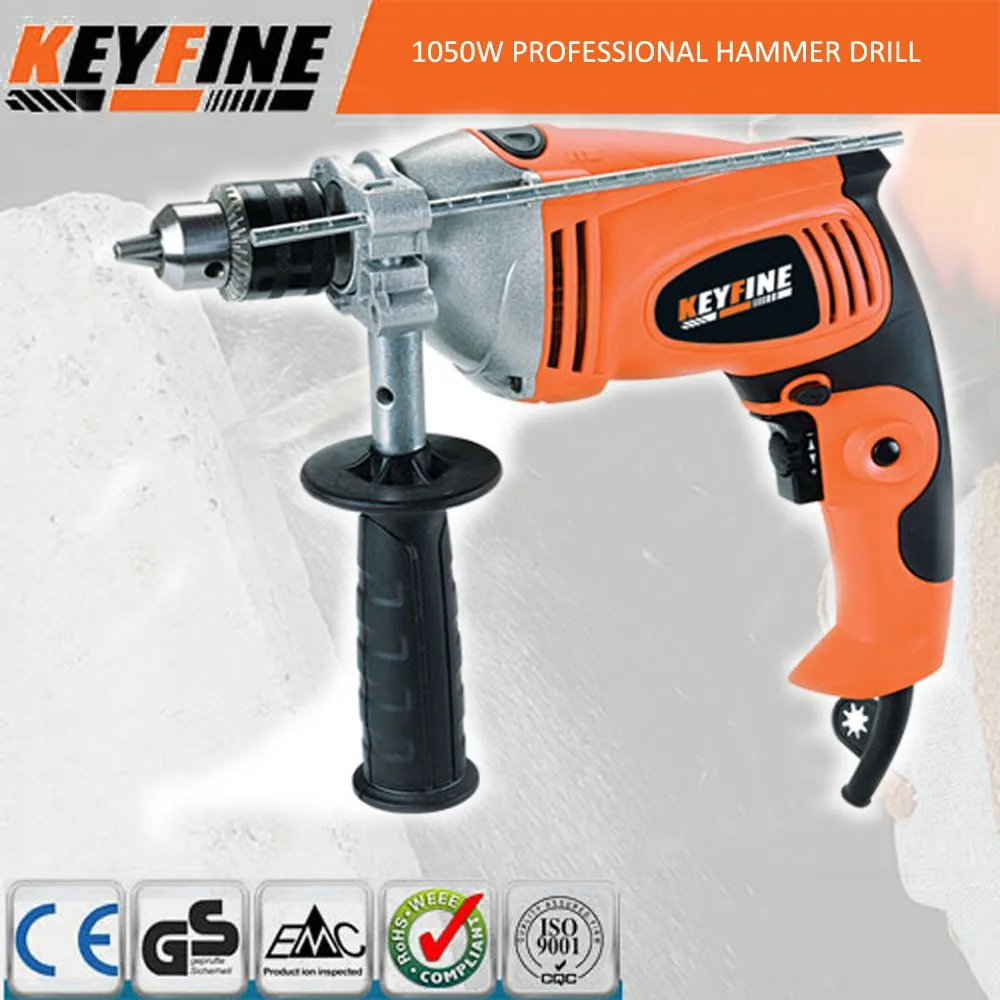 
ELECTRICITY POWER SOURCE GOOD QUALITY AND BEST PRICE POWER TOOLS13MM 1050W IMPACT DRILL FOR HAMMER DRILL MACHINE IMADE IN CHINA 