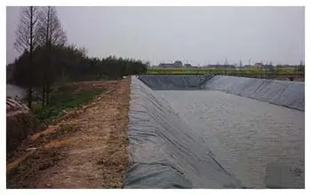 1.50mm HDPE smooth black color Geomembrane dam liner