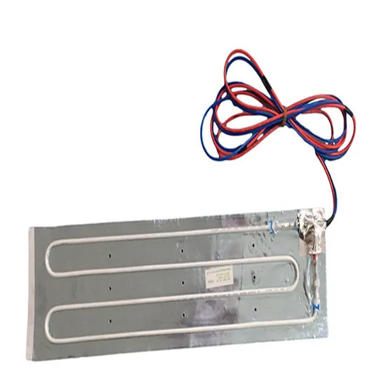 Bathrooms mirror defroster with aluminum foil heaters