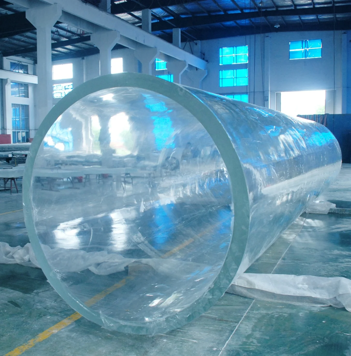 hot popular plexi glass round acrylic sheets aquarium fish tank