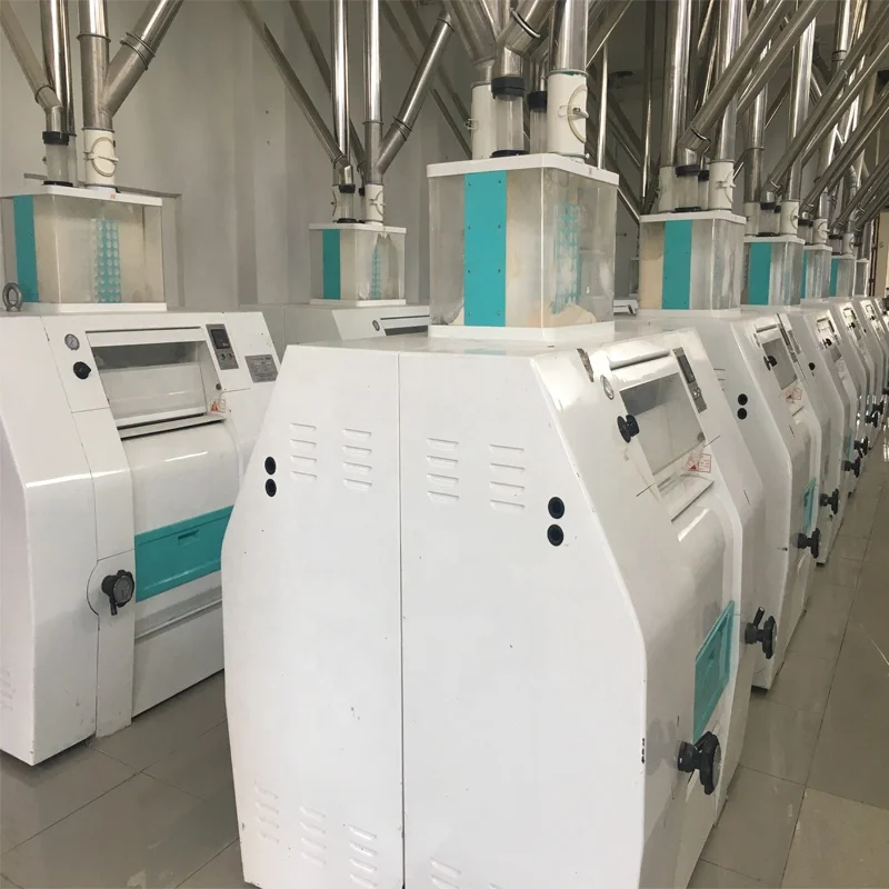 50t per day wheat milling machine which can produce bread flour