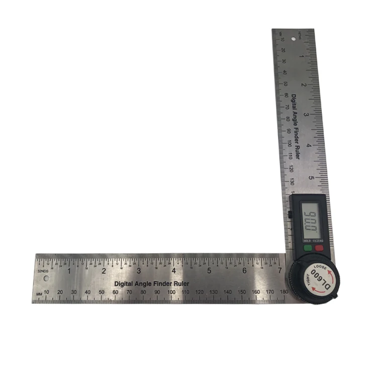 Slide Rule Electric Protractor Digital Angle Finder