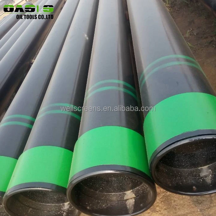 API 5CT Seamless Casing and Tubing/API J55 K55 L80 N80 P110 Water Oil Well Casing Pipe