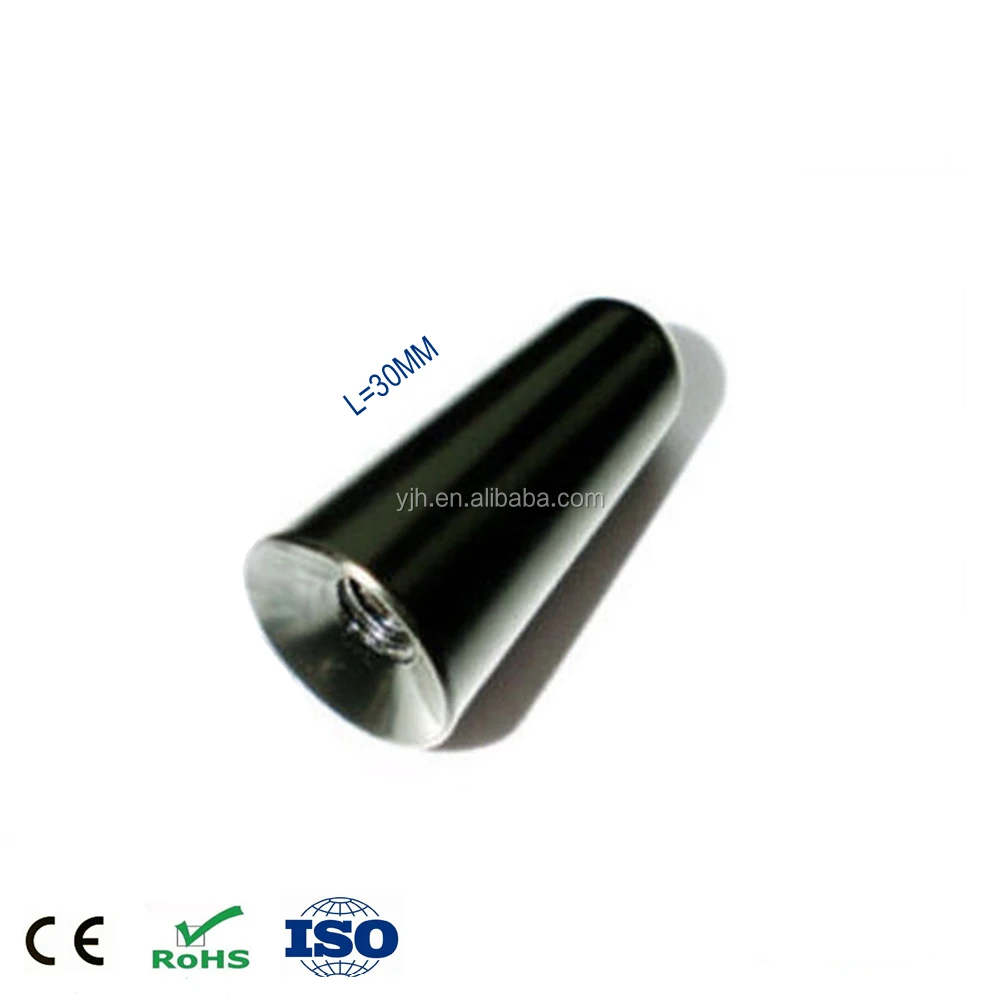 Горячая Распродажа, универсальные короткие черные алюминиевые Автомобильные Антенны