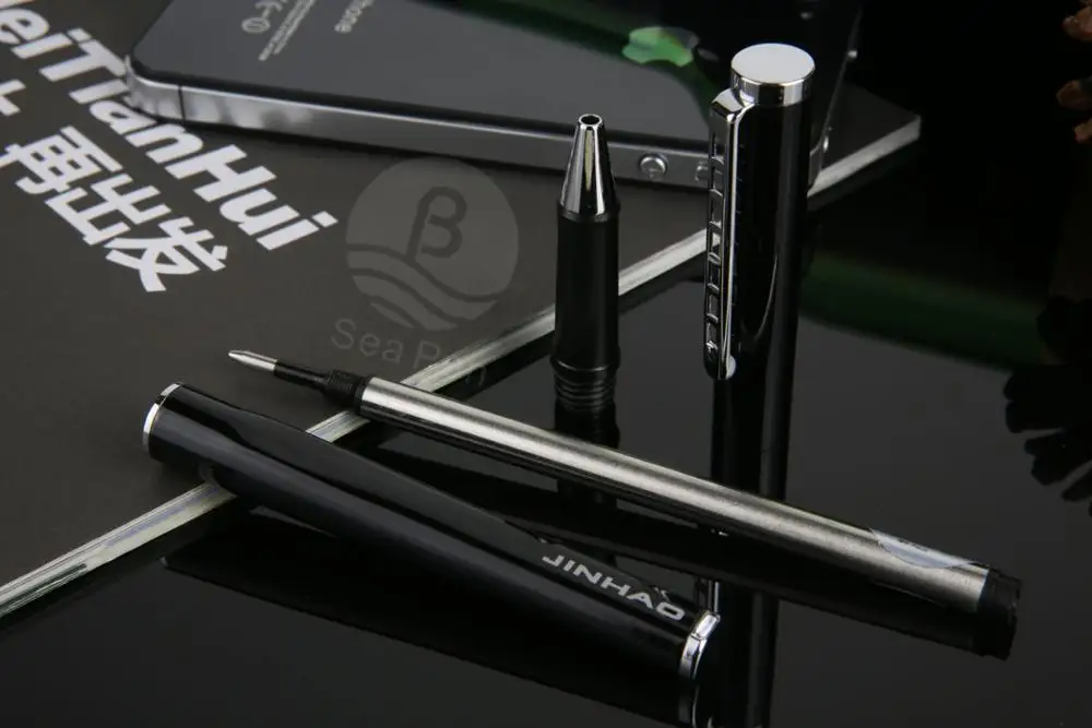 China Factory Custom Logo Metal Roller Tip Pen