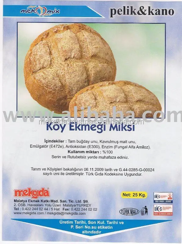 Pelik&Kano Village Bread Premix Mix, Bakery Ingredient