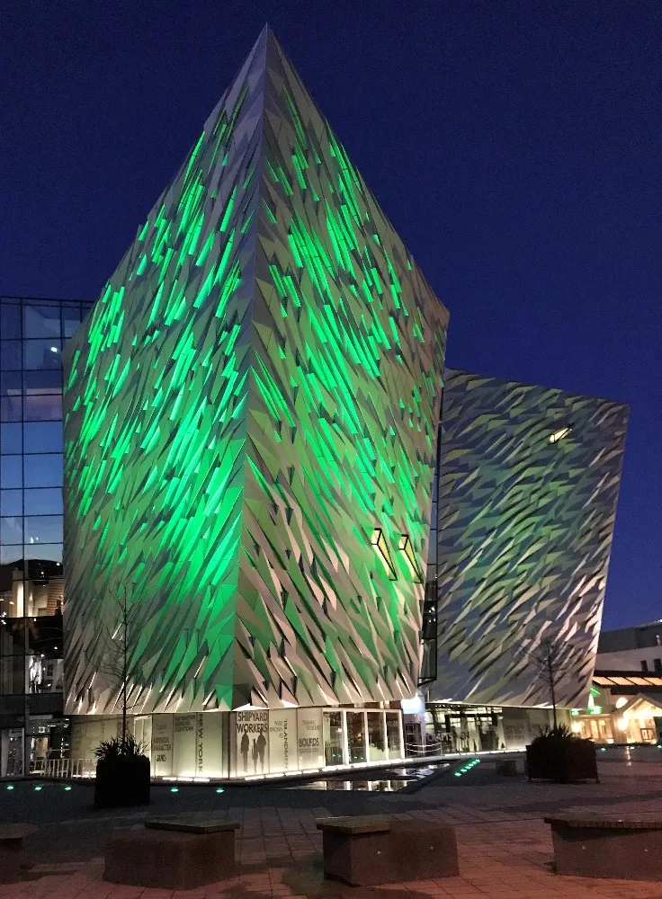 Dmx Rgb Led Lamp Ground Spot Led 60w Led Inground Lights for Titanic Belfast