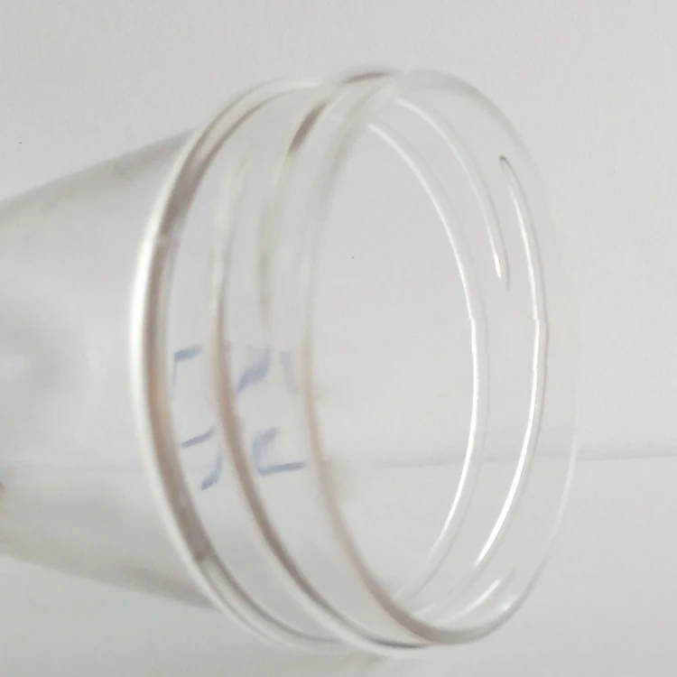 Clear  plastic wide mouth 69mm 72mm 75mm jar preform