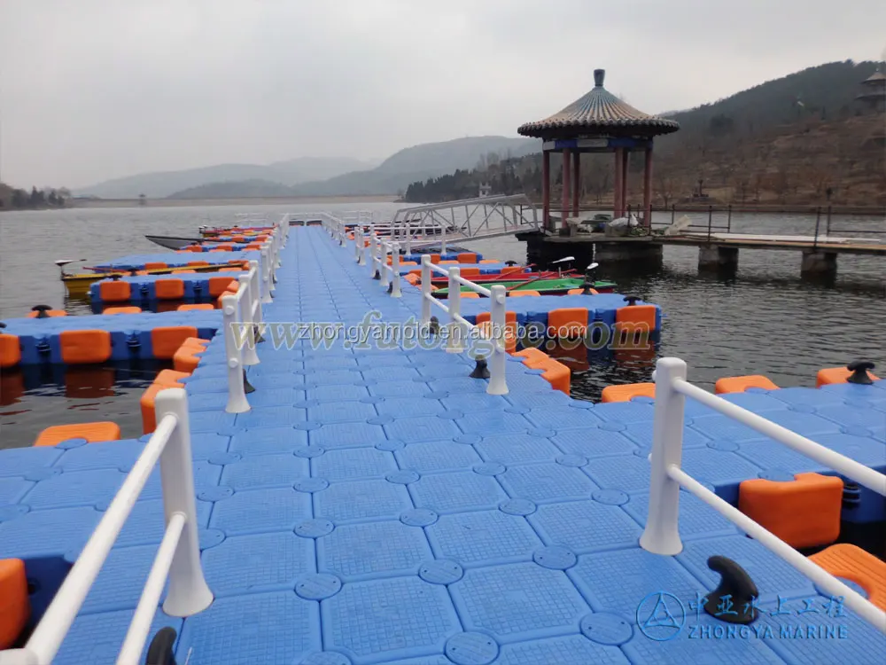 modular floating pontoon bridge