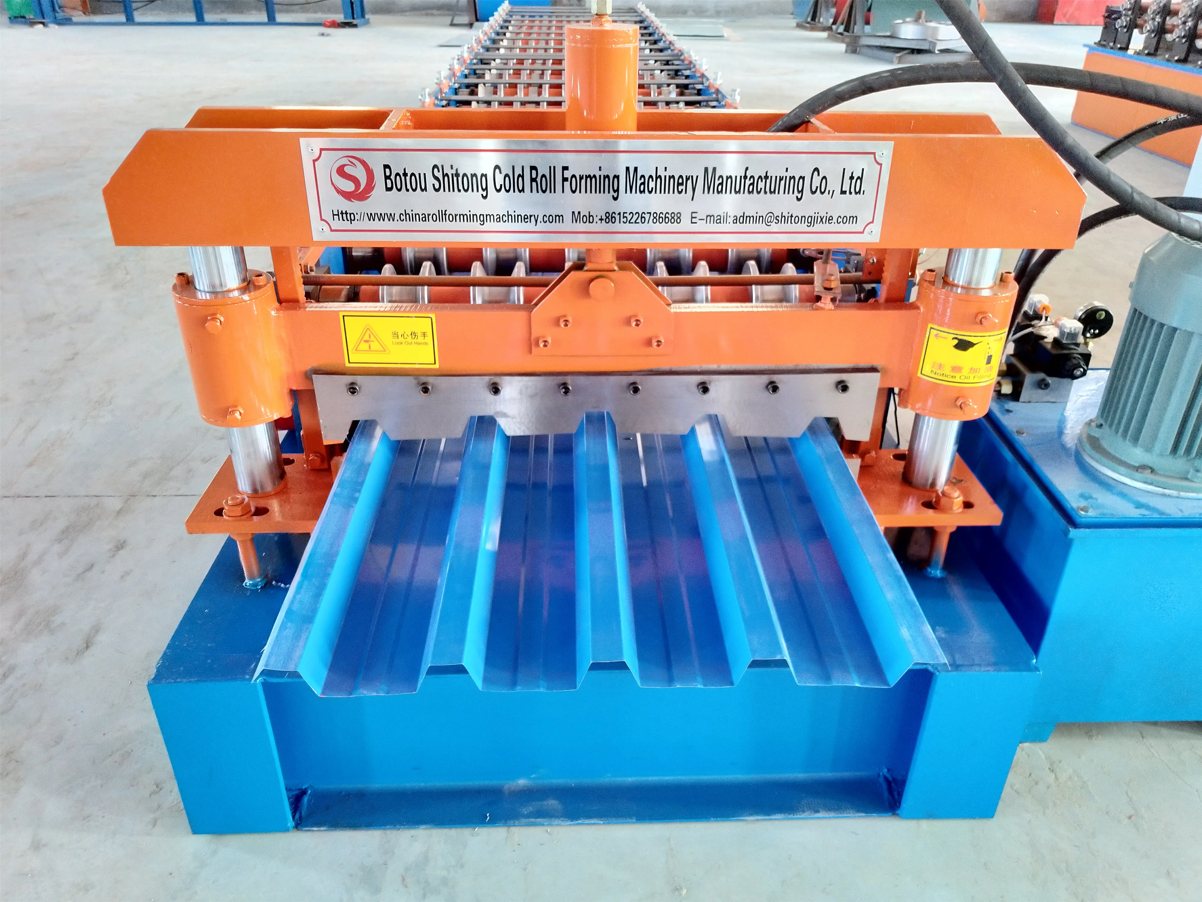 South Africa ibr metal roofing sheet roll forming machine