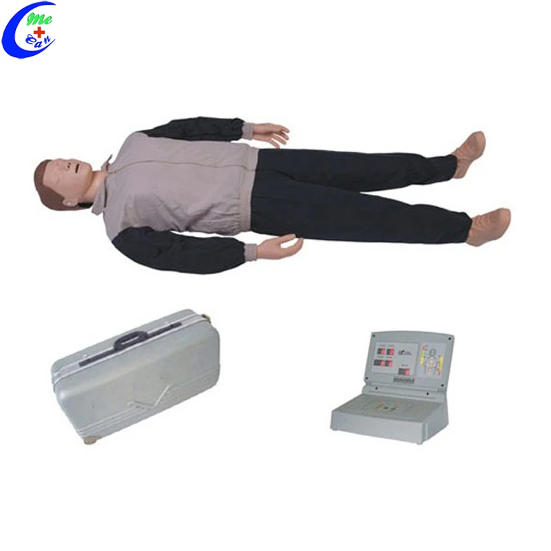 Medical Full Body Mannequin Professional First Aid CPR Dummy Adult Manikin Medical Advanced Practi-man CPR Training Manikin