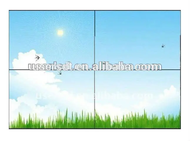 46 inch narrow frame lcd video wall made with original new samsung lcd panel china music video wall