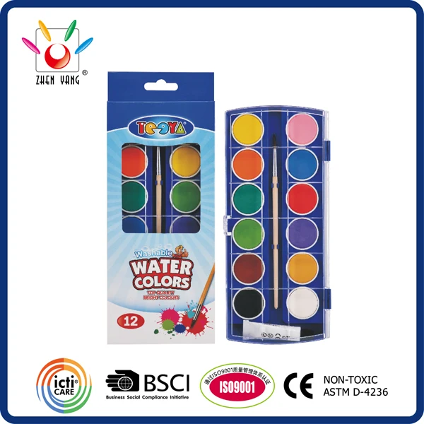 
GOOD QUALITY AND REASONABLE PRICE WATER COLOR TABLET SET SUPPLIED BY OEM FACTORY 