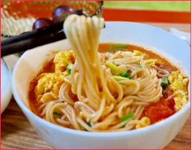 JINSHAHE Пекинская Ароматизированная яичная сушеная лапша