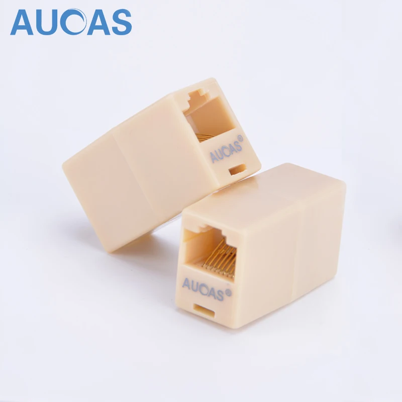 aucas rj45 female to female Modular adapter db9 to serial