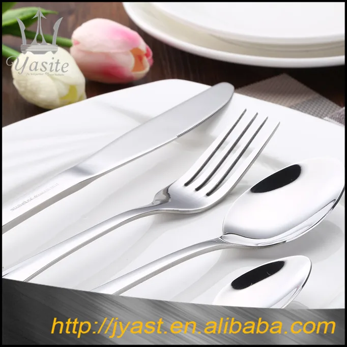 Главная столовые приборы набор серебро из нержавеющей стали вилка ложка стенд