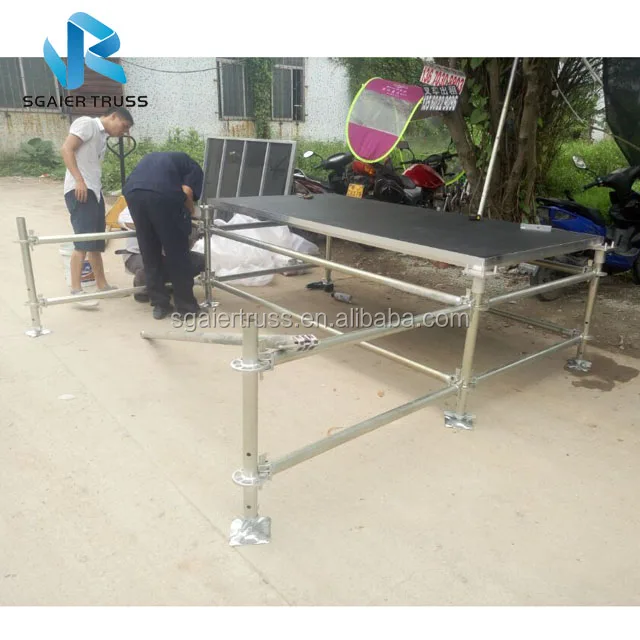 1.22*1.22 м леса алюминиевая рама Layher Stage