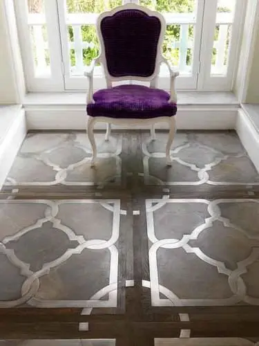 Waterproof Walnut Solid Wood Flooring Parquet with Steel