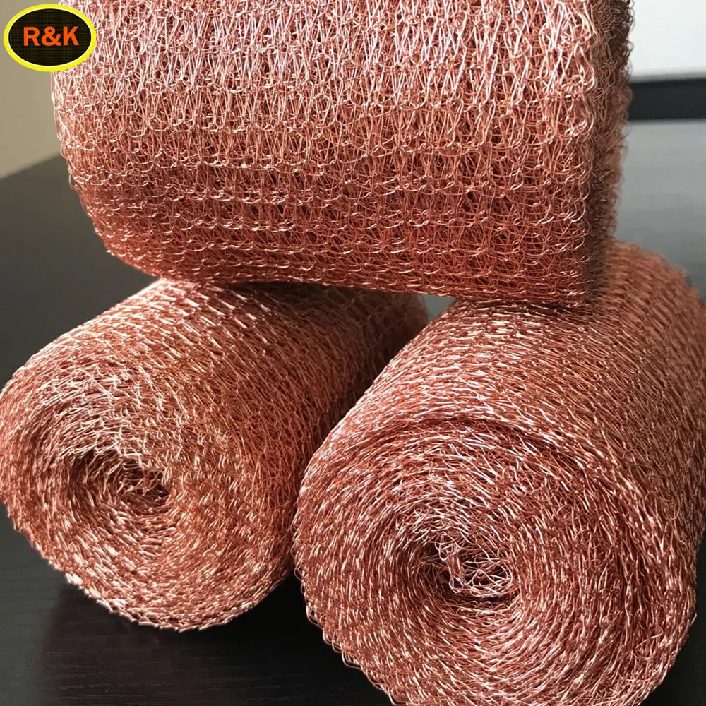
100mm copper knitted mesh for distillation  (62157388899)