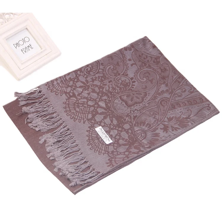 wholesale cheap price overstock bufandas pashmina with fringe hijab scarfs pashmina al por mayor