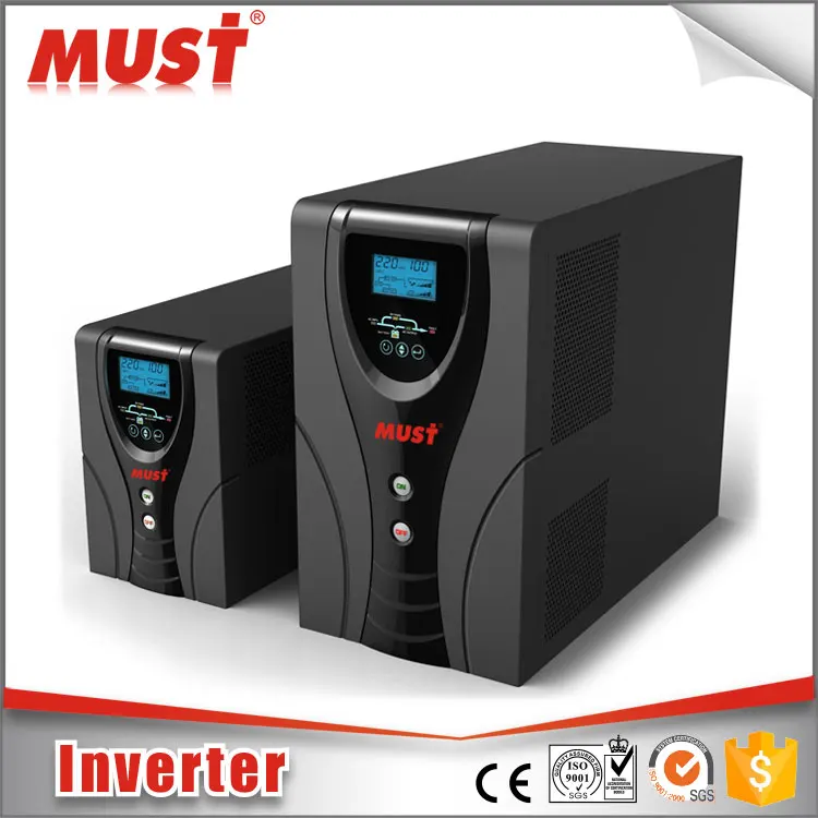 MUST UPS 1000watt 12V to 230V power inverter with charger