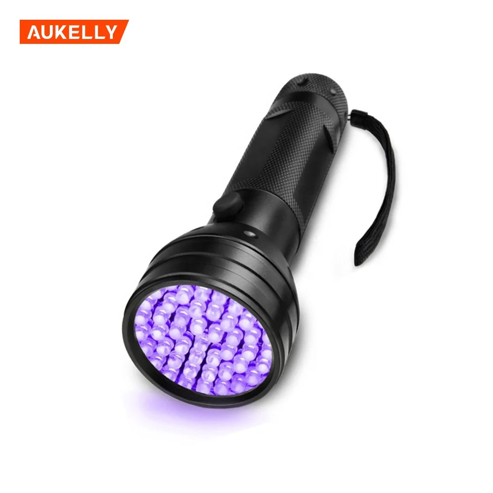 Hunting scorpion 395nm UV Torh Bed Bug Detecting Ultraviolet LED Flashlight 51 led ultraviolet blacklight With Feature Currency