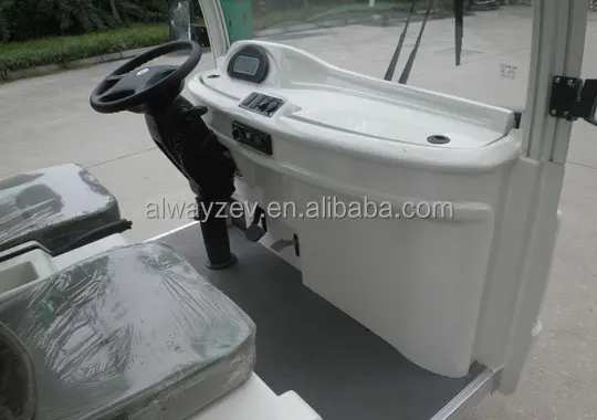 Electric shuttle bus with door 8 seats with Curtis controller AW6082KF