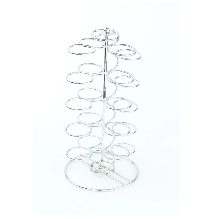 Metal Electroplated Coffee Pod Holder/Keurigs K Cups Holder, Multiple Colors