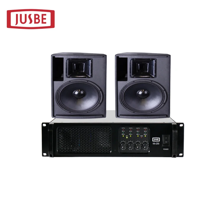 Jusbe KA-250 4 канала spl аудио класса td усилитель мощности