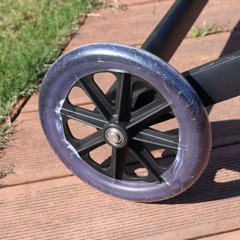 Outdoor Patio Furniture Sun Pool Loungers Aluminium With Wheels Green