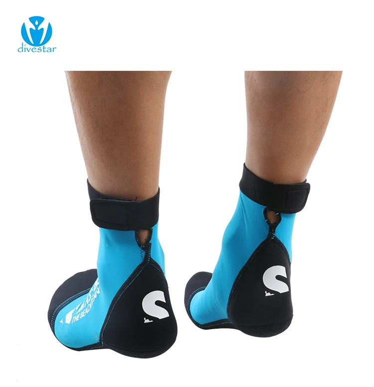 Divestar Custom non-slip neoprene bottom socks Surfing Beach Volly-Ball Socks