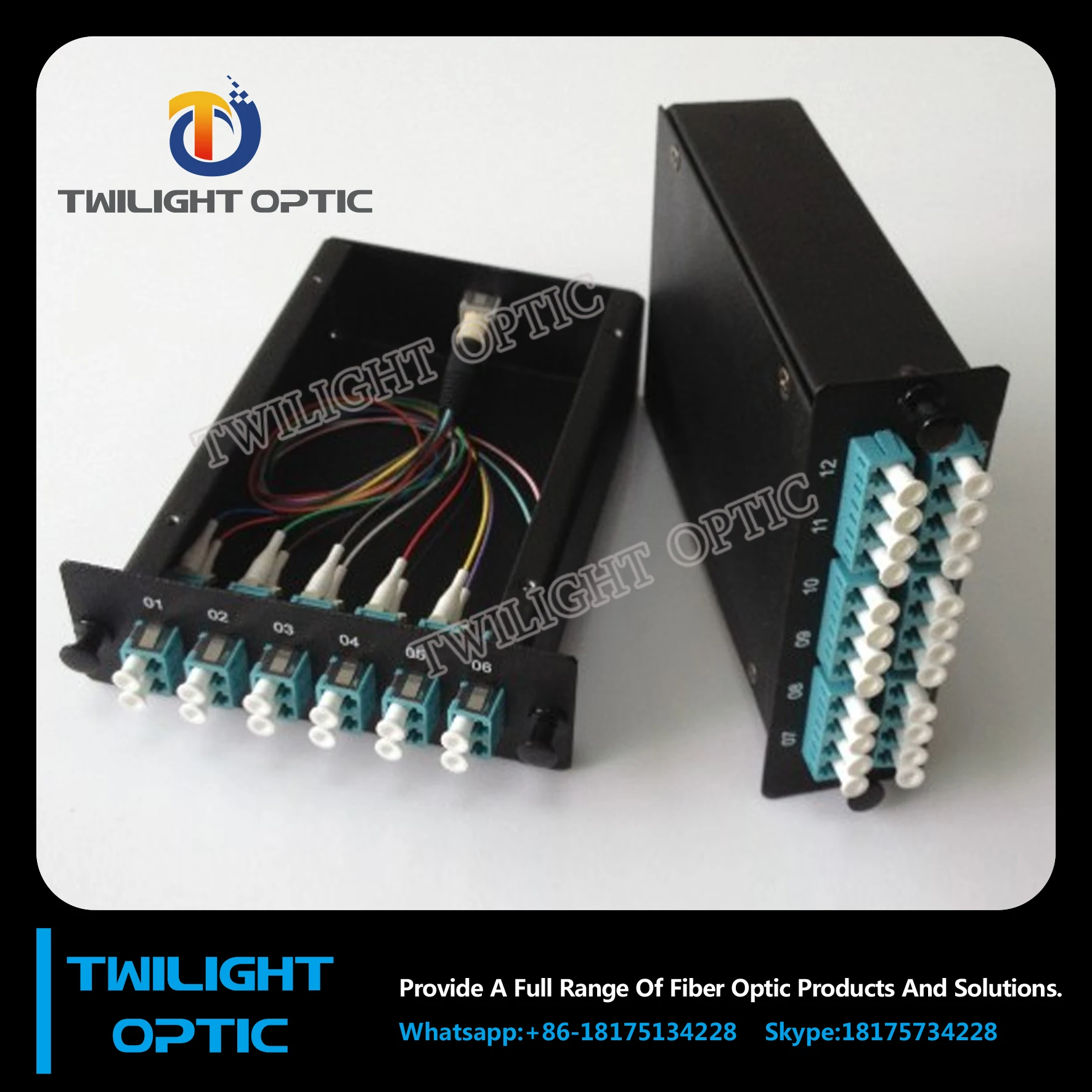 Центр Обработки данных OM3 MTP/МПО-LC Шасси