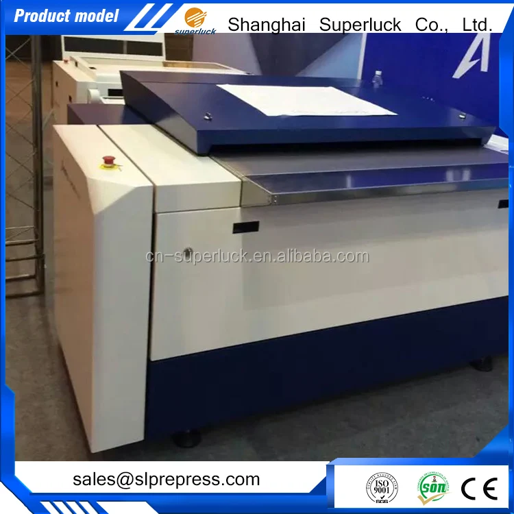 Китайский завод производит Высокой автоматизации простота в эксплуатации ctp plate making machine price
