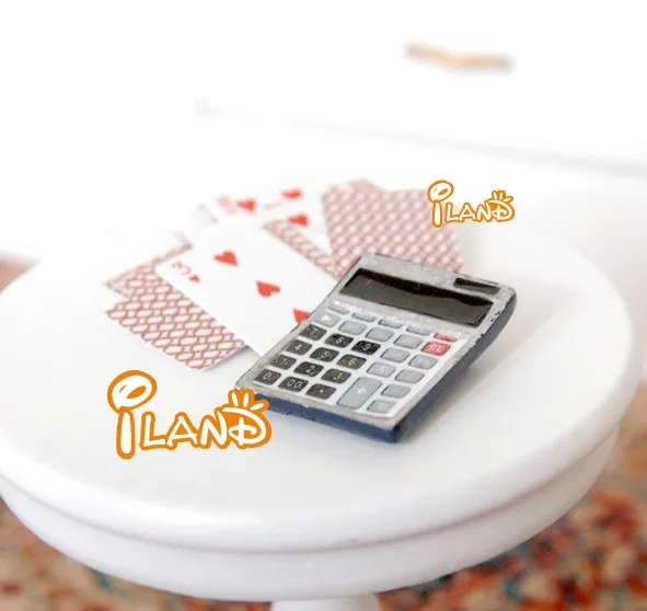 iland miniatures 1/6 Scale Dolls Calculator Counter Calculating machine Metal HC006