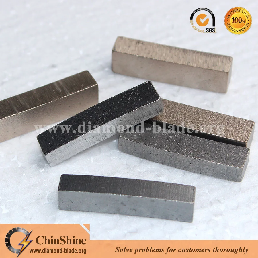 China cobalt diamond stone cutting segment for granite marble limestone sandstone for sale