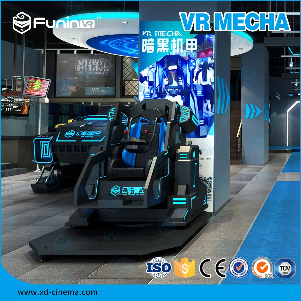 
Children market popular VR Mecha Simulator theme park dinosaur 9d vr equipment 